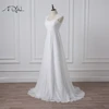 ADLN Maternity Empire Wedding Dress Customized White/Ivory Chiffon Bridal Gown for Pregnant Woman Plus Size Robe de Mariee 3