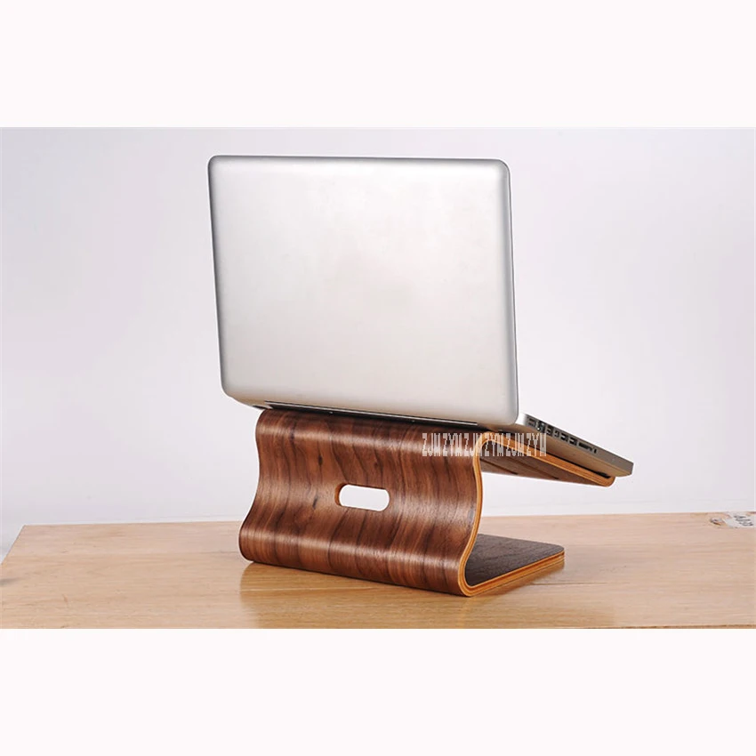 008 Wooden Laptop Cooling Stand For Apple Macbook For HP And Other Laptop Article Design Laptop Stand