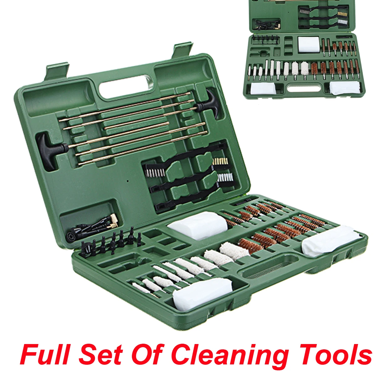 Buy 62pcs Universal Gun Cleaning Kit Pipe Cleaning