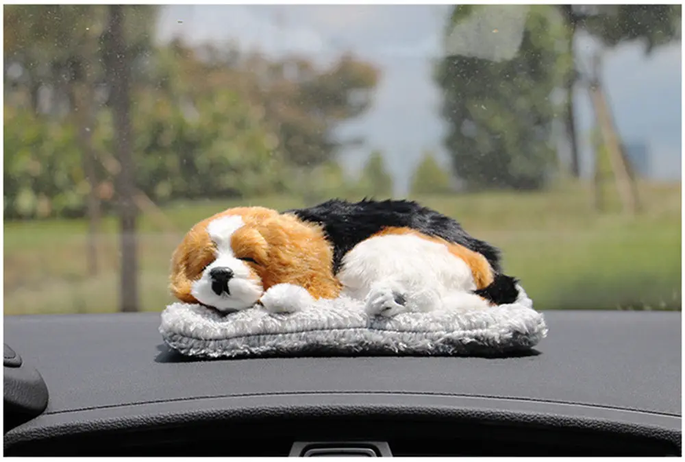 Милый автомобиль украшение собака с воздухоочистителем бамбуковый уголь мешок яркий Кот для дома офиса автомобиля Стайлинг авто аксессуары украшения - Название цвета: Beagle
