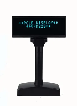 

VFD220H-RU 2013 Best Selling Black Color Point of sales display