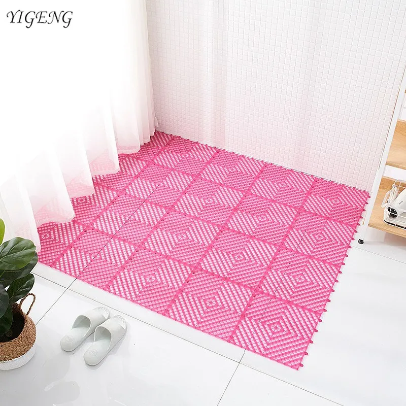

1pc Bathroom Shower Anti Slip Carpet Non-slip Bath Mat for Home Hotel Kitchen Floor Mats Coasters Storage Pads Home Decorations