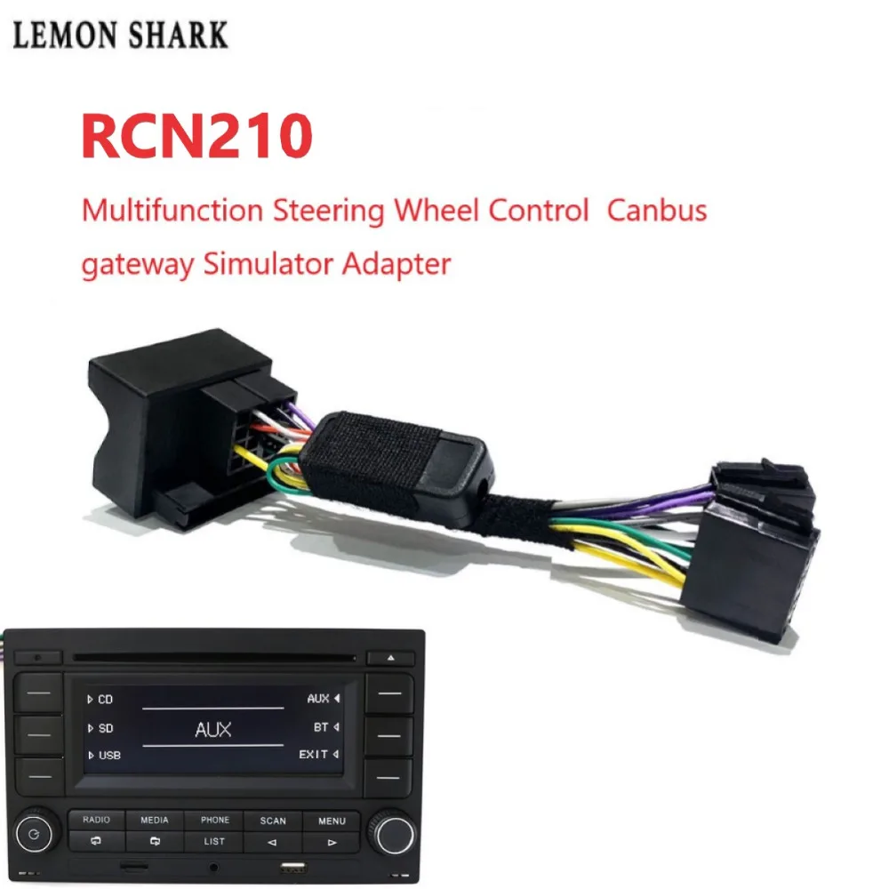 Лимон Акула RCN210 автомобиль радио многофункциональный руль кнопка управления Canbus шлюз симулятор адаптер