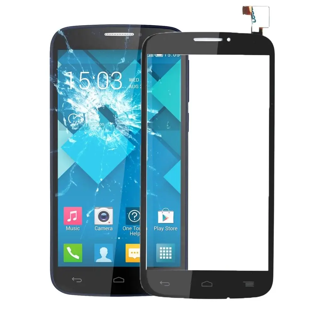 Сенсорный экран сенсорная панель для Alcatel One Touch Pop C7/7040/7041 сенсорный дигитайзер