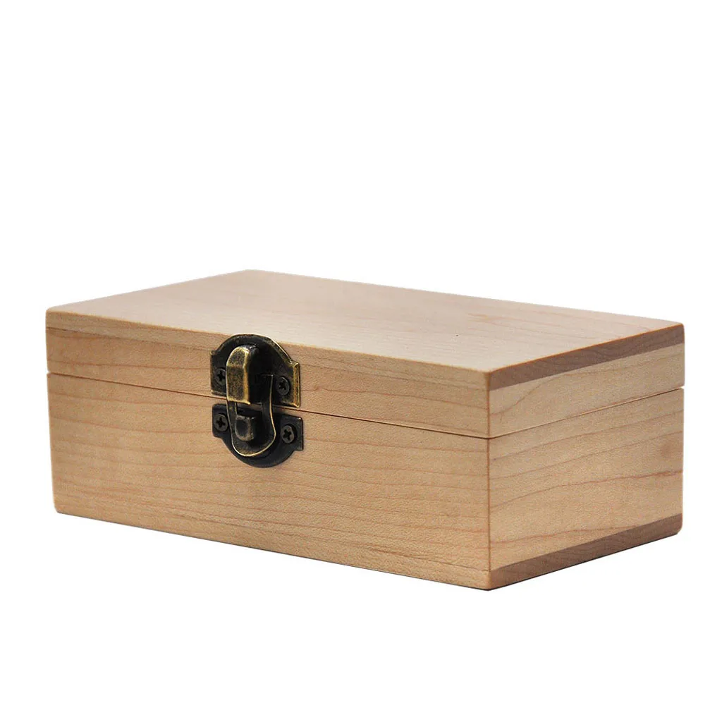 

Wood Stash Boxes Maple Camphor Wood Rolling Paper Tray Case Storage Cigarette Case Stash Box Boite Cigarette Smoke Tool Box