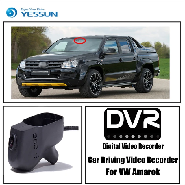 Best Value YESSUN for Volkswagen Amarok Car Driving Video Recorder DVR Mini Control APP Wifi Camera Registrator Dash Cam
