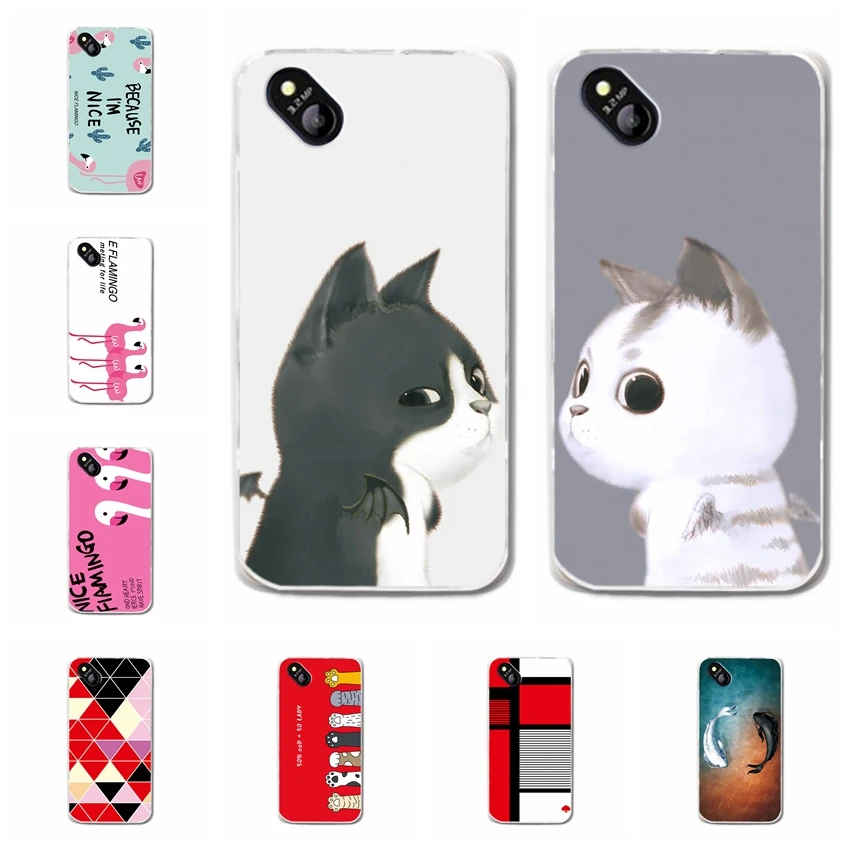 

For Micromax Bolt D303 Case Cover Soft TPU Bunny Patterned Back Protective Silicone Case For Micromax D303 Covers Coque Capa