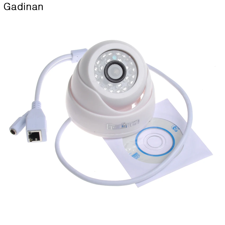 Gadinan 1080P 2.8mm Lens Wide Angle IP Camera HI3516C 1/2.7''SC2035 H.264 Securiy Dome HD Network CCTV IP Camera P2P ONVIF2.0