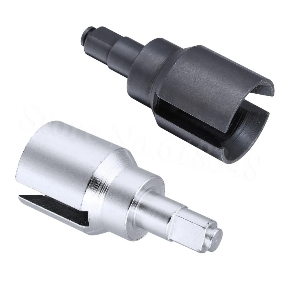 Goedkoop 2 stks Stalen Metalen Driff Outdrives Voor RC 1 10 Elektrische Himoto E10MT E10MTL Bowie Monster Truck Onderdelen 33003