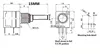 LJV FOR walkie-talkie volume switch FOr radio switch potentiometer A103 FOR walkie-talkie accessories fine axis length 15MM ► Photo 2/2