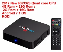 2017 New MXR PRO Android 7 1 Smart font b TV b font font b BOX