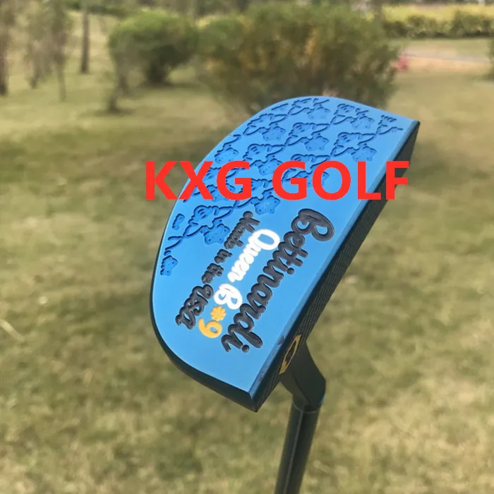 kxg клюшки для гольфа, bettinardi queen B#9 клюшки для гольфа, 33/34/35 дюймов с шлем синий/Золотой клюшки для гольфа
