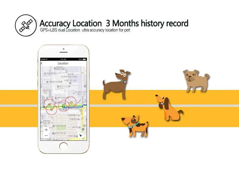 D69 водонепроницаемый мини питомец GSM gps трекер локатор ошейник для собаки кошки долгое время ожидания гео-забор LBS бесплатное приложение платформа отслеживающее устройство