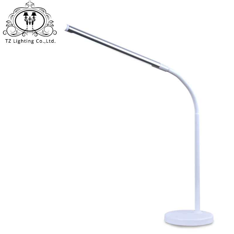 

TZ Led Modern Table Lamp Flexible Bright Reading Work Office Study Desktop Dimmable Folding Desk Light 5DV 7.5W Bureaulamp
