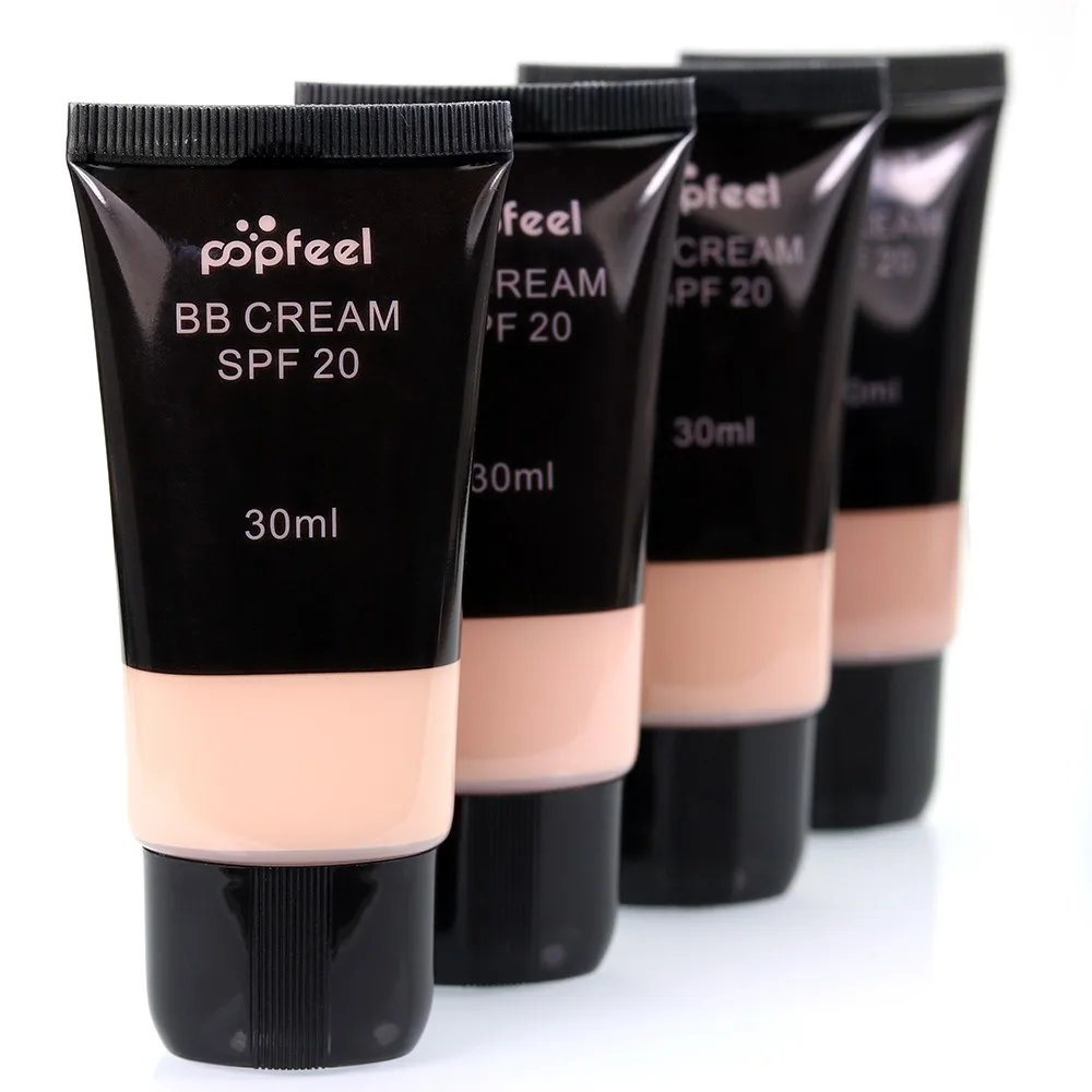 Профессиональная брендовая основа для лица Popfeel, макияж для темной кожи, матовая пудра, минералы, отбеливающая водостойкая основа под макияж, BB крем