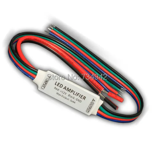

8-16V DC Mini RGB LED Amplifier