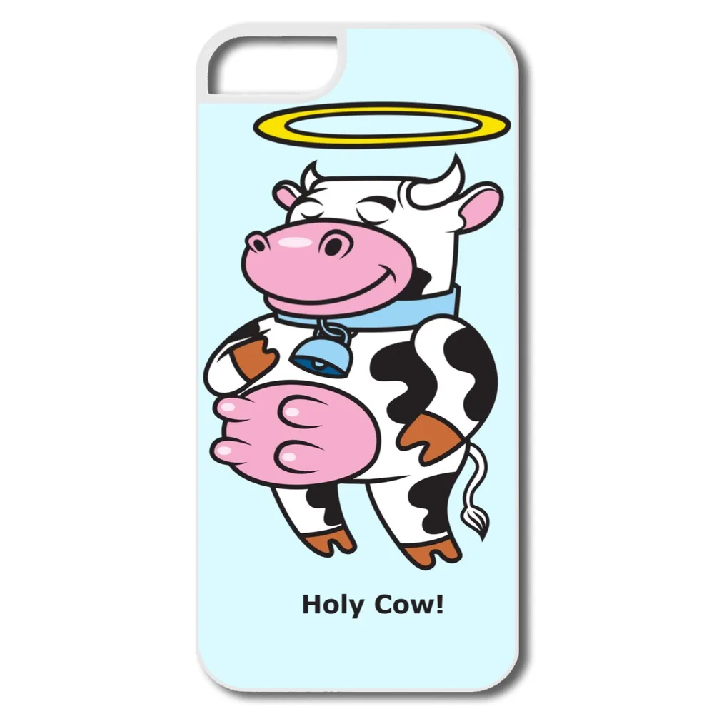 Top Rated Hard Case Holy Cow Customized Cover For Iphone 5 Accept Your 