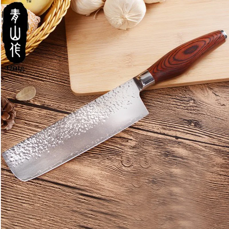 

Free shipp Damascus Kitchen Knife Japanese Damascus Knife 73 Layers VG10 Damascus Steel Blade Cooking Tool 7 inch Chopping Knife