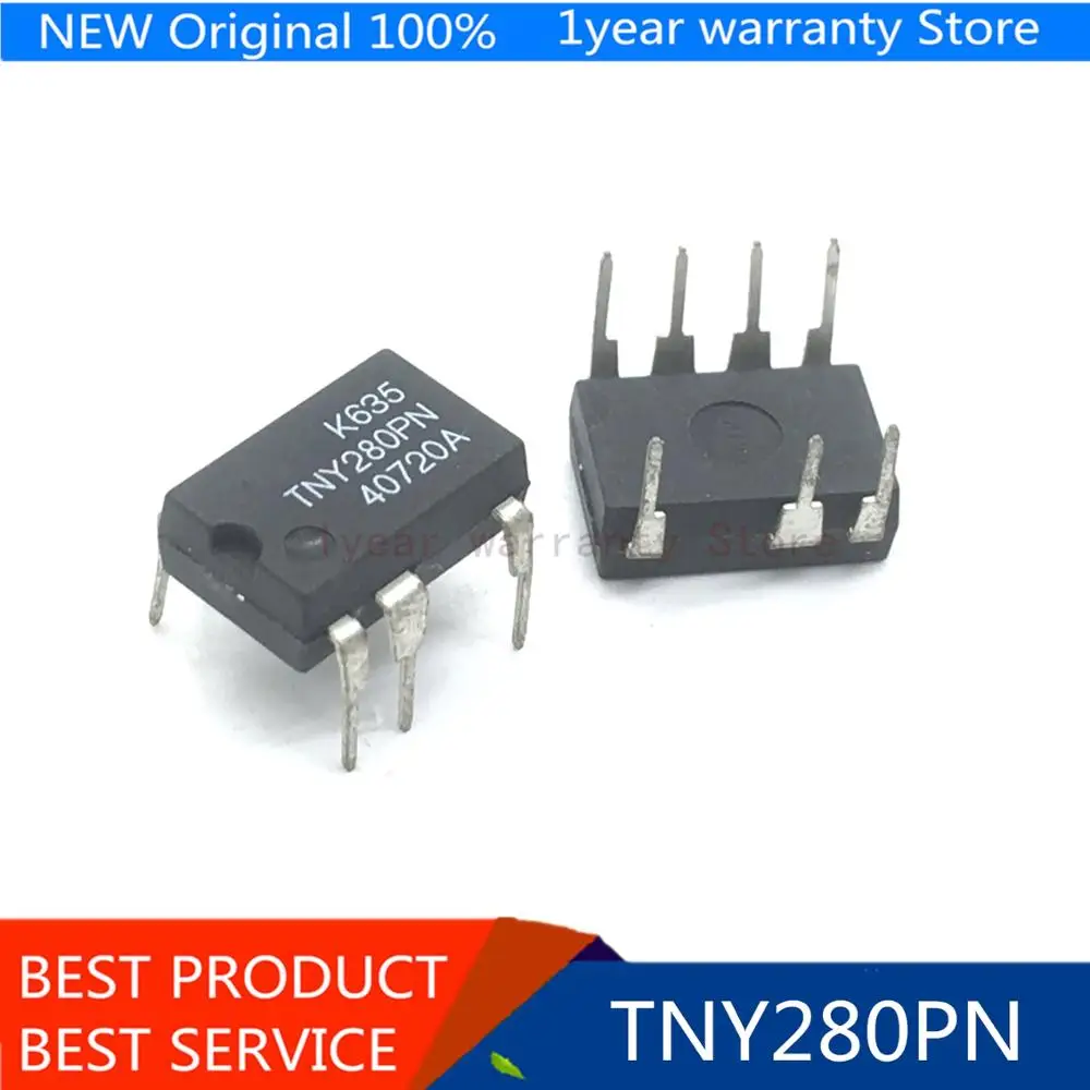 10 шт./лот TNY280PN TNY280P TNY280 DIP7 новые оригинальные Бесплатная доставка | Электроника