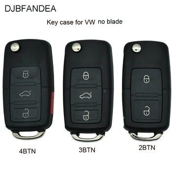 

DJBFANDEA Remote Key Shell Flip Folding Car Key For VOLKSWAGEN VW Golf Passat Sharan 1999 2000 2001 2002 2003 2004 No Blade