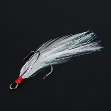 20 штук рыболовные приманки с крючки PESCA Рыбная ловля заостренные тройные Крючки новые тройные Крючки 2#/4#/6#/8#4 рыболовные крючки