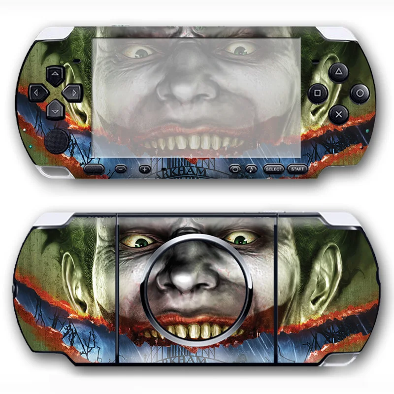 Бесплатная доставка для улыбающееся лицо кожи Стикеры для Sony Оборудование для PSP 3000 кожи Наклейки спереди и сзади наклейка # tn-pp3000-278