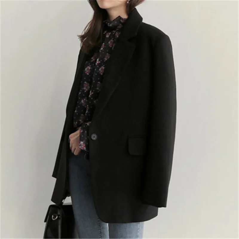 high quality Newest 2019 Designer Blazer Women's Coats Long Sleeve Single-breasted Blazers Suit Jacket Outerwear X437