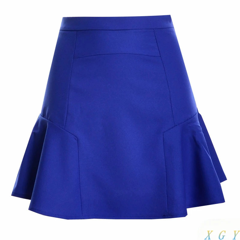 New arrival Women Skirt High Waist Solid Color Mini Skirt Beautiful