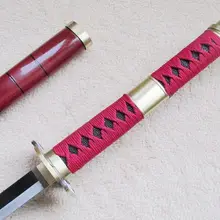 S2676 аниме RORONOA Зоро сандай китцу меч-ружье металлическое лезвие 41," цельное