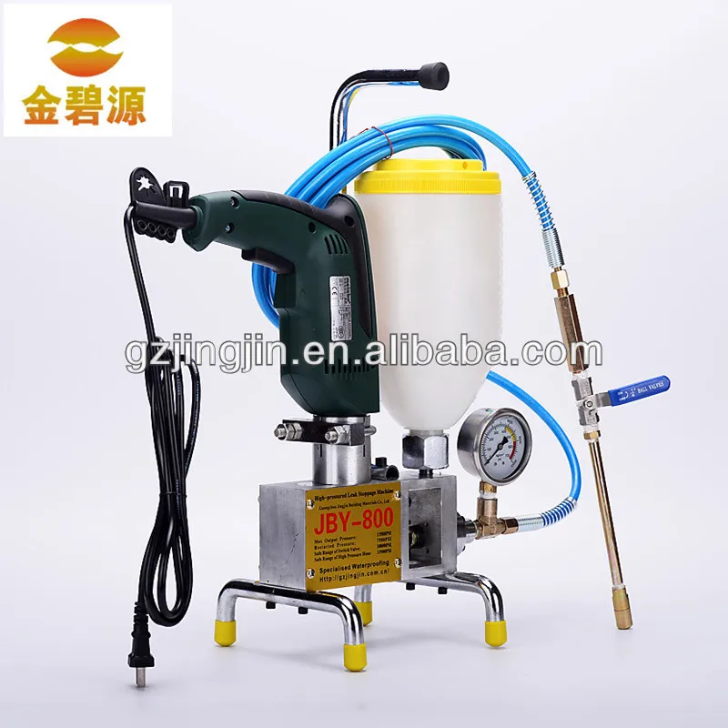 High Pressure polyurethane epoxy resin injection pump, grout Machinein