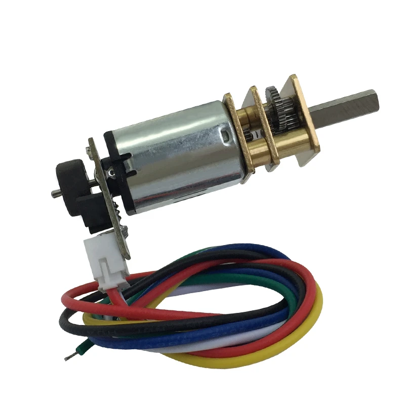 

GB12-N20B encoder motor precision micro motor 3V 6V 12V 39/50/71/100/150/300/500/1500RPM