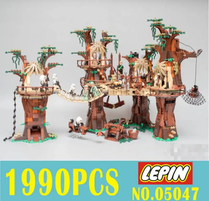 

Lepin 05047 1990pcs LEGOD Star Series War The E Set wok Village Model Building Blocks Bricks Educational Funny Boy Toys 10236-1