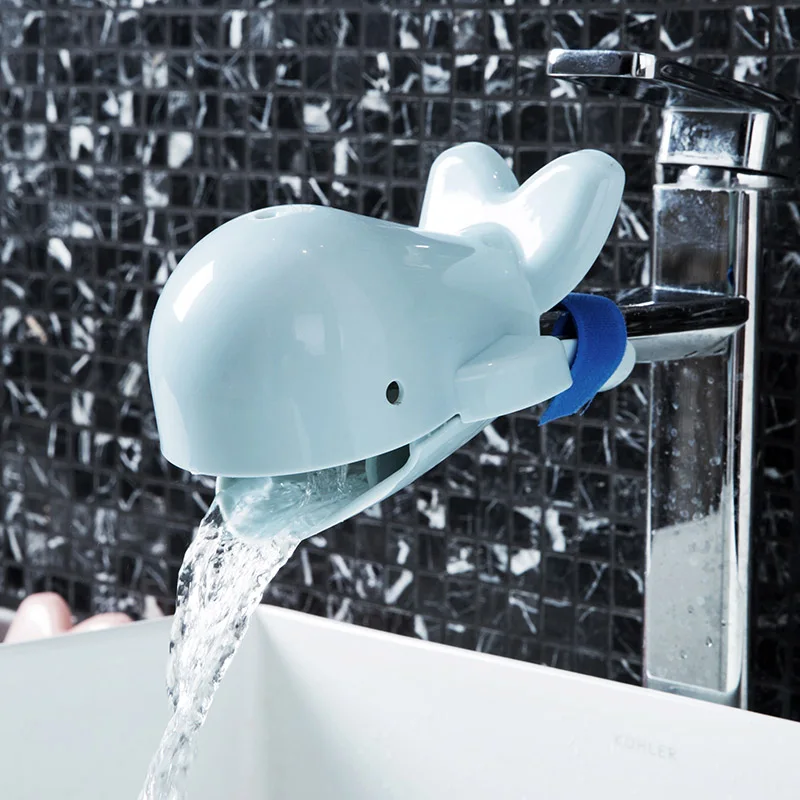 Creative Whale Faucet Extender Sink Handle Extension Toddler Kid