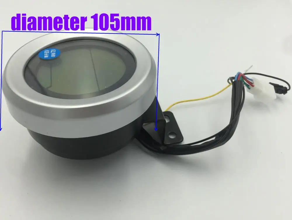Одометр с индикатором уровня заряда батареи 48 72 в|speedometer for electric scooter|electric scooter