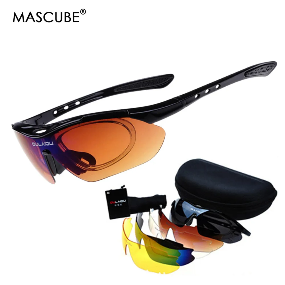 MASCUBE UV400 حماية تسلق التنزه نظارات التكتيكية نظارات الرياضية واقية سلامة الصيد نظارات 5 عدسة oculos feminino MASCUBE UV400 حماية تسلق التنزه نظارات التكتيكية نظارات الرياضية واقية سلامة الصيد نظارات 5 عدسة oculos feminino