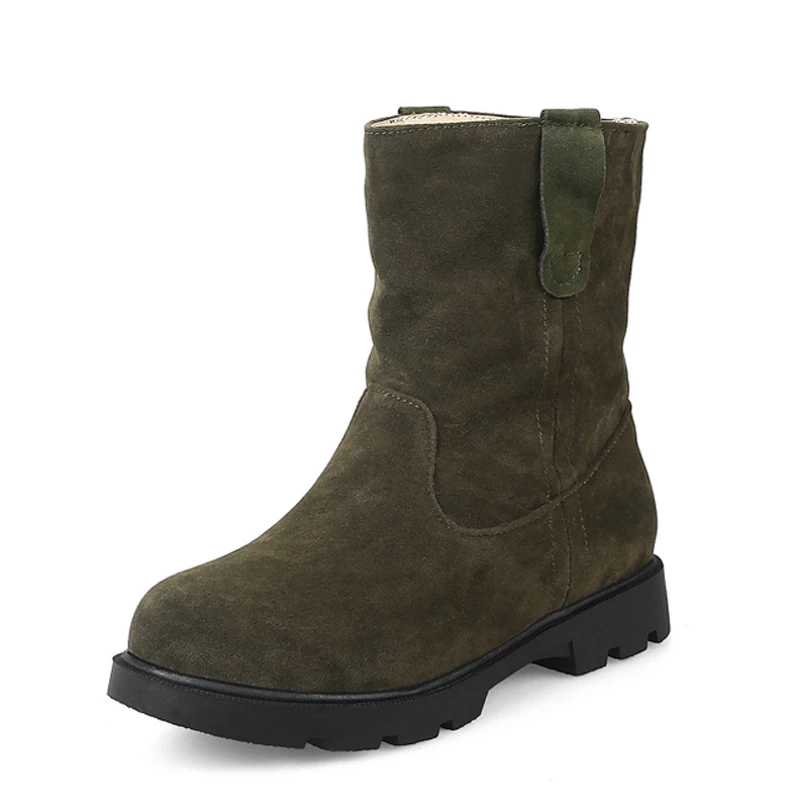 

Women ankle boots warm winter shoes platform women snow boots non-slip women boots plus size 34-45