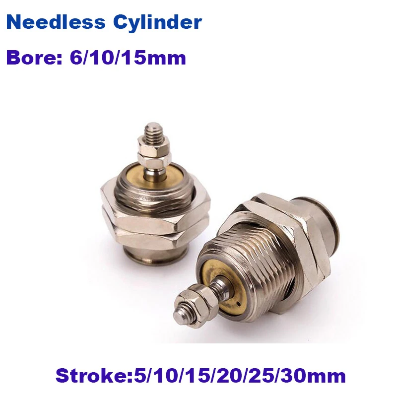 Pin cylinder CJPB smc type single acting spring return micro pneumatic cylinder