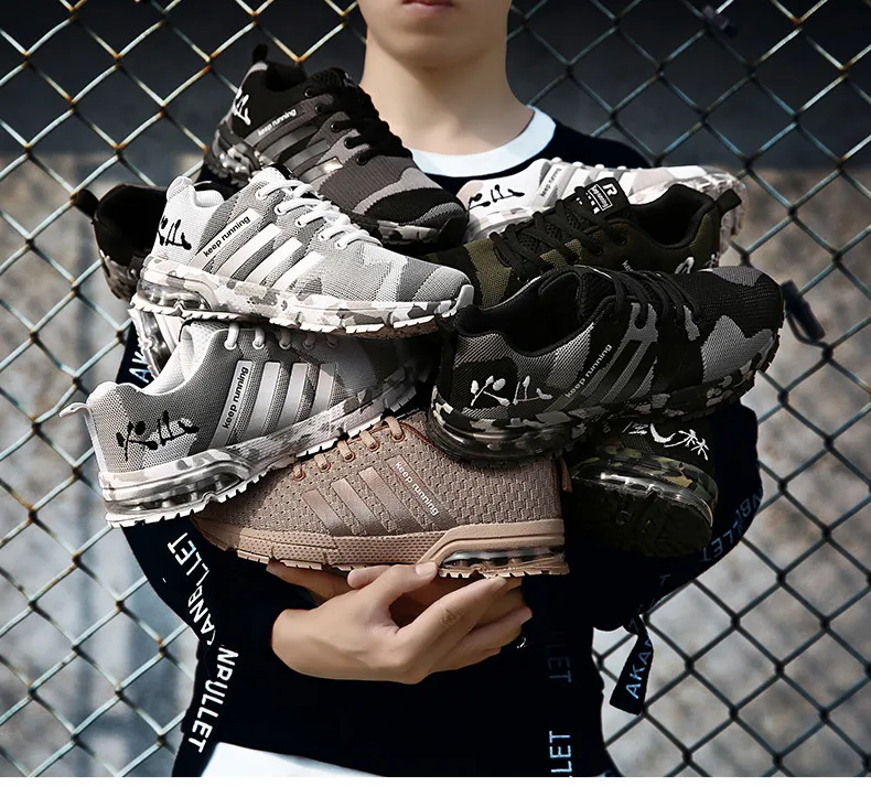 Unisex Comfortable Non-slip Outdoor Men Sneakers Trainer Shoes Women Breathable Good Quality Running Shoes Big Size 36-46 (13)