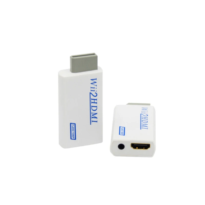  Wii a HDMI di Lusso HD 1080 P Cavo Adattatore Audio da 3.5mm Wii2HDMI Converter Wii 2 HDMI Switcher