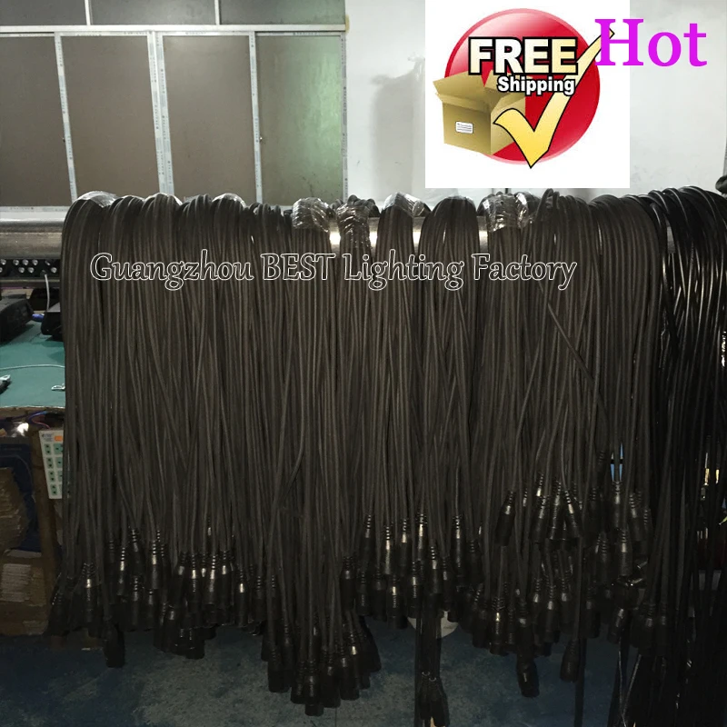 10pcs/lot 20pcs 30pcs 50pcs 2 Meters Dmx Cables For Stage Lighting Dmx