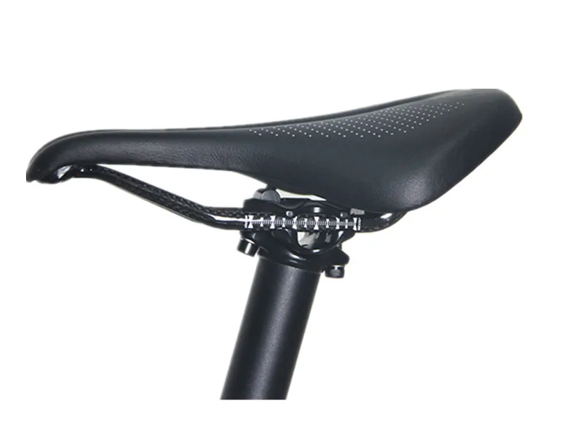 La bicicleta de fibra de carbono de bicicleta de carreras de bicicleta de carretera frente silla de montar bicicletas Parts155mm ligero cojín del asiento de poder - 5