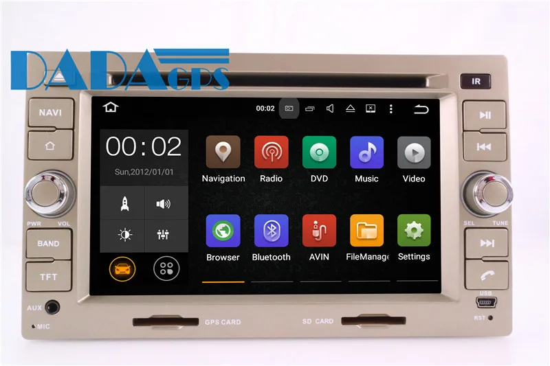 Excellent Android 6.0 7.1 Car Radio DVD Player GPS Navigation Car Stereo for Honda CRV Jazz fit 1997-2006 Unit Multimedia Bluetooth Audio 2