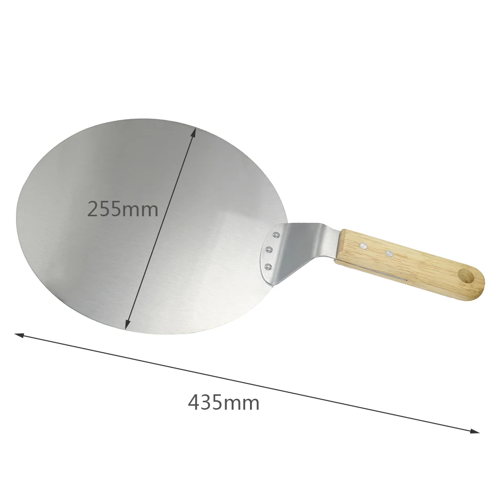 1 PCS Baking Pastry Tools Of Stainless Steel Anti-scalding Pizza Spatula Oak Handle Cake Shovel For Kitchen Set Home Kitchen 1 PCS Baking Pastry Tools Of Stainless Steel Anti-scalding Pizza Spatula Oak Handle Cake Shovel For Kitchen Set Home Kitchen
