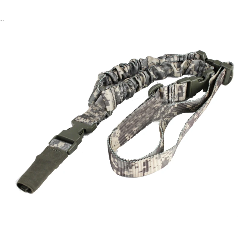 

Hot Sales Tactical American Sling One Single Point Sling Adjustable Bungee Rifle Gun Sling Strap System Tactical Single Point