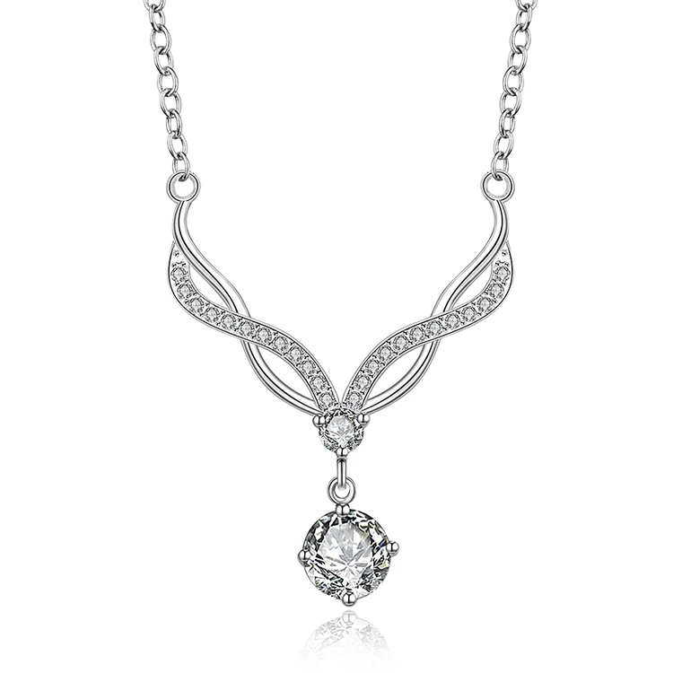 

B008 Fashion Metal Necklace Baby Teetining Necklace
