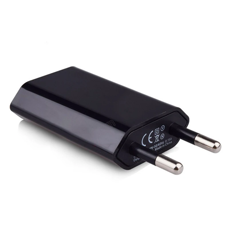 1 шт. Европейский Штепсель USB AC зарядное устройство для путешествий адаптер