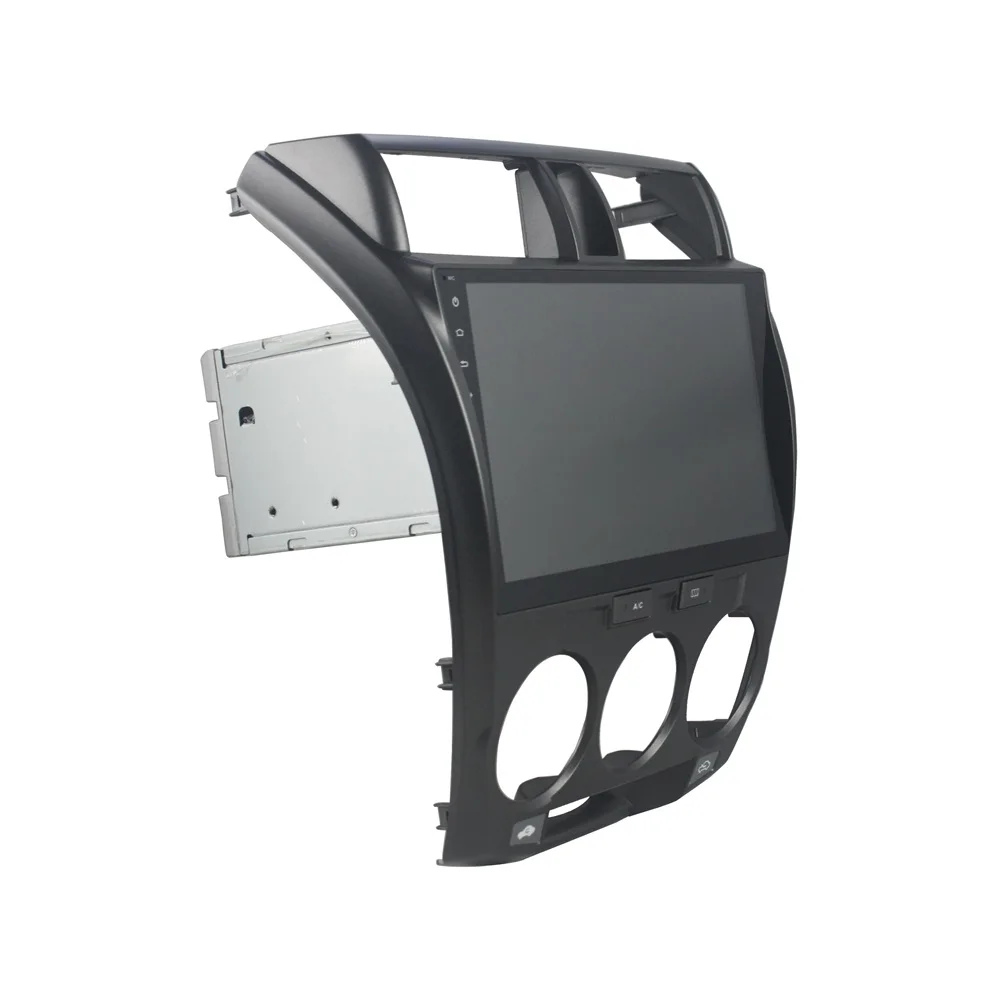 Discount 9" Android 9 4+64G DSP Car DVD Player GPS navigation For HONDA CITY 2006-2013 Gray Head Unit Multimedia Player Tape Recorder 3