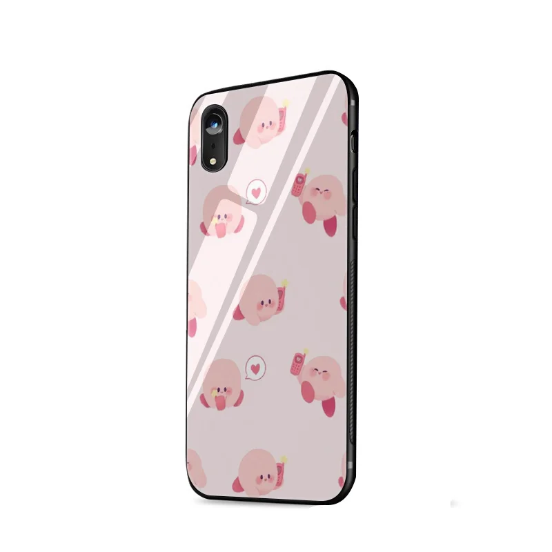 I Love Kirby чехол для iPhone 5 5S SE 6 6s 7 8 Plus XR X XS Max защита стекла - Цвет: G3