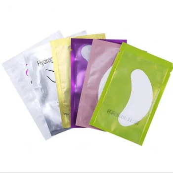 

100pairs Disposable Eye Pads Lash Paper Patches Hydrogel Eye Patch Eyelash Extension Eye Tips Sticker Wraps Makeup Tool Kits