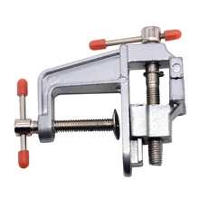 1 шт. 5881 30 мм мини алюминиевый миниатюрный маленький хобби ювелира зажим на стол и скамья инструмент тиски